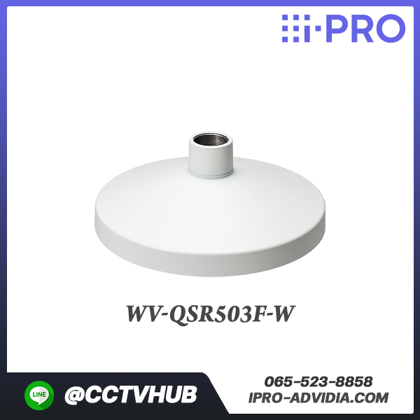 Camera Accessories I-Pro รุ่น WV-QSR503F-W Mount Bracket Female/ISO (i-PRO white)