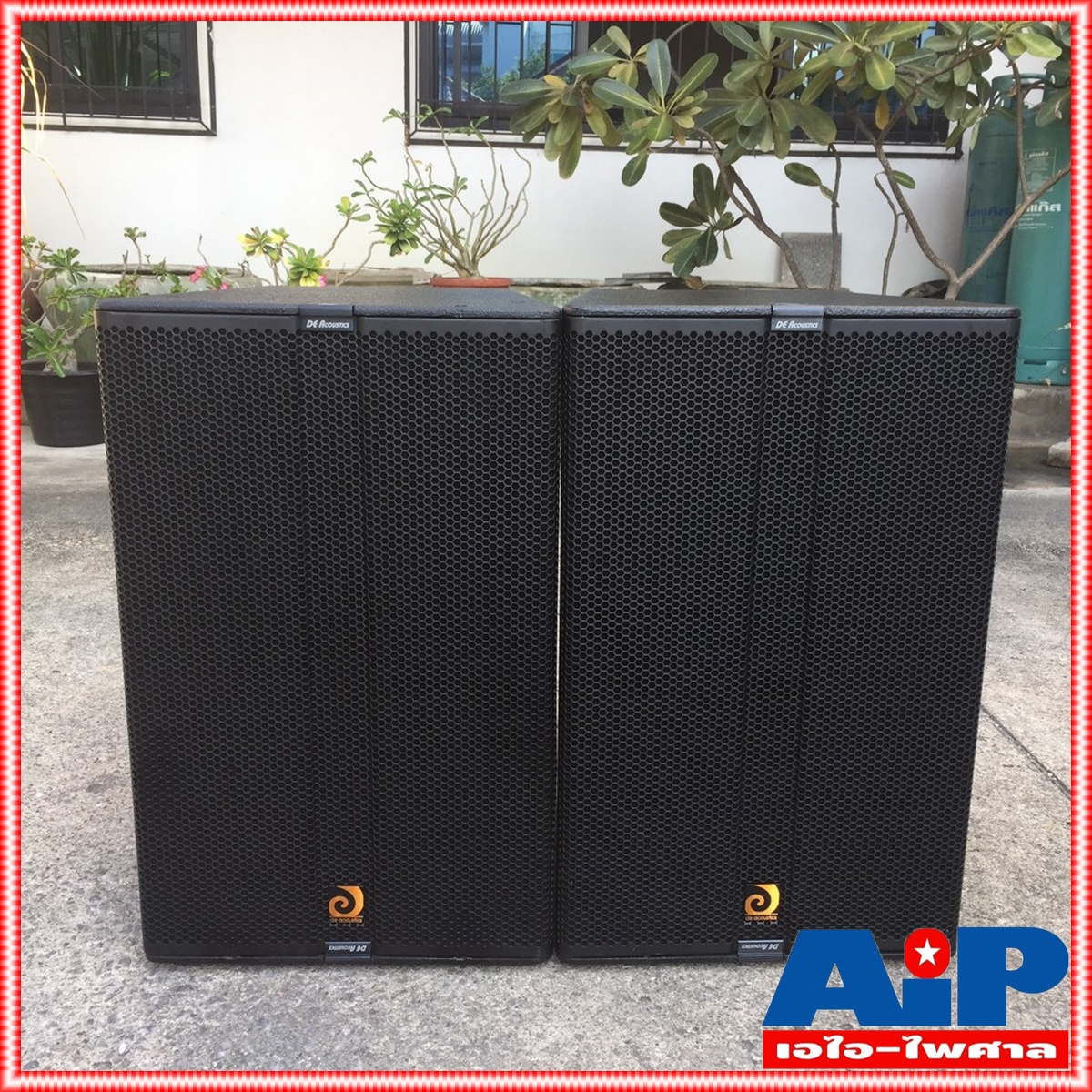 DE ACOUSTIC HT-215B ตู้ลำโพง15นิ้ว สีดำ (คู่ละ) ตู้ลำโพง 15 นิ้ว เหมาะ สำหรับงานเสียงกลางแจ้ง HT215B HT 215B เอไอ-ไพศาล
