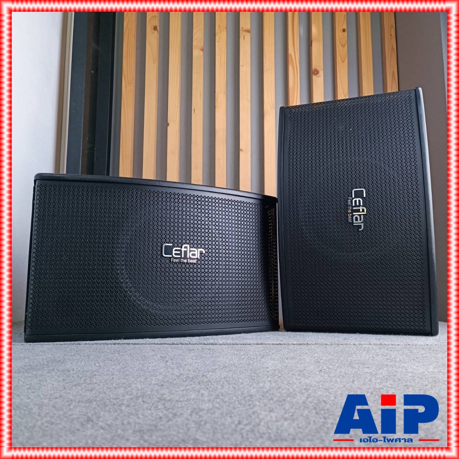 Ceflar M-108 ตู้คาราโอเกะ10นิ้ว (ราคาต่อ1คู่ 2ใบ) เคฟล่า ตู้ลำโพงคาราโอเกะ passive ตู้ลำโพงในบ้าน M 108 M108 เอไอ-ไพศาล