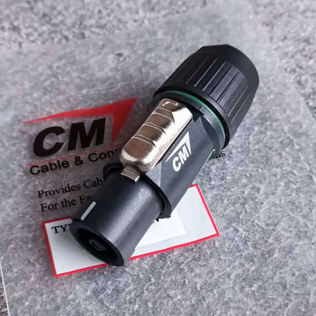 ปลั๊ก SPEAKON CM CL4FX-W-S สเปคคอน แจ็คสเปคคอน สเปคคอนตู้ลำโพง เอ-ไพศาล