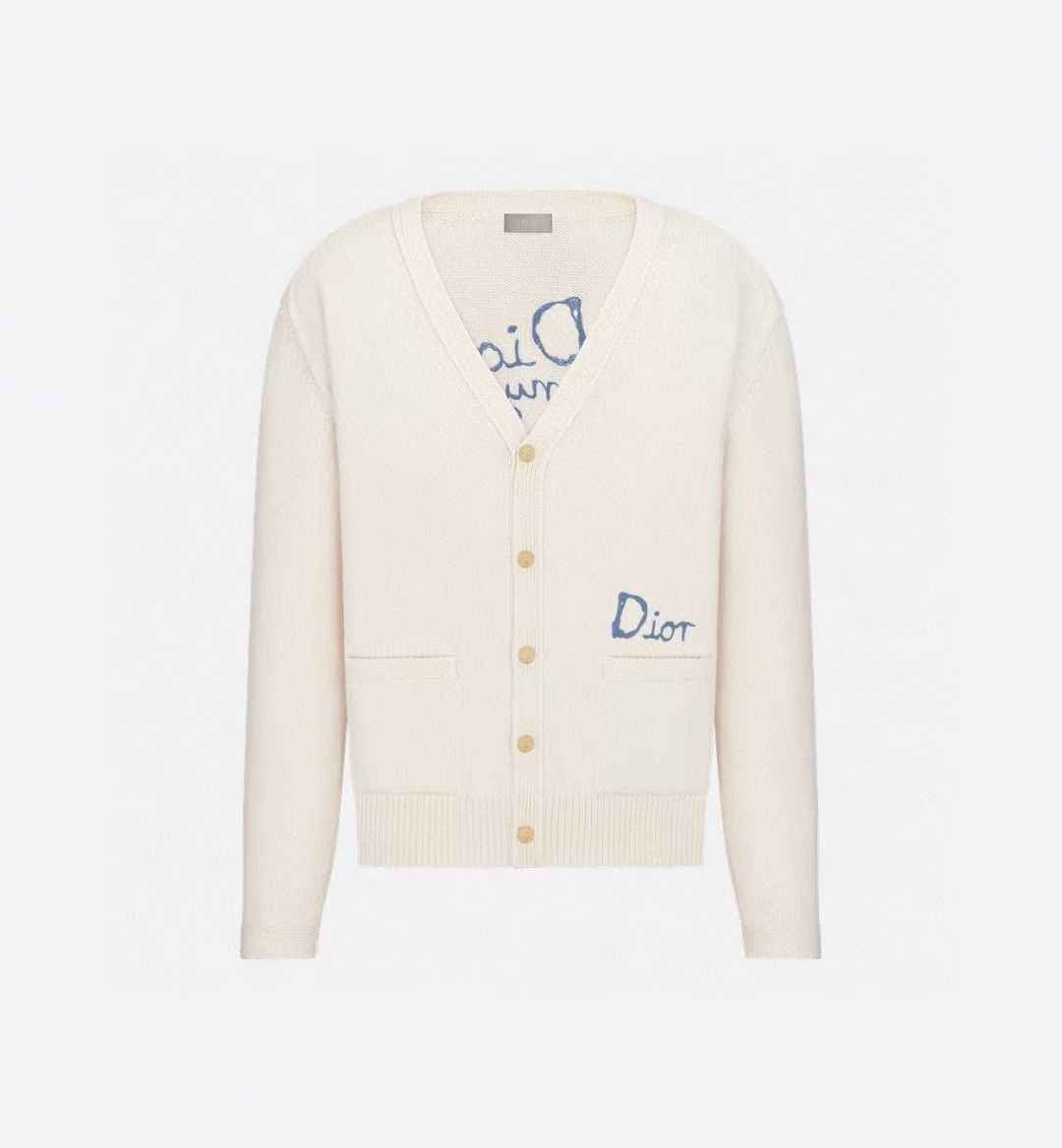 **do** เสื้อคลุมคาดิแกน Dior AND HYLTON NEL Cardigan ใส่ได้ ชาย หญิง สินค้าใหม่ ของแท้