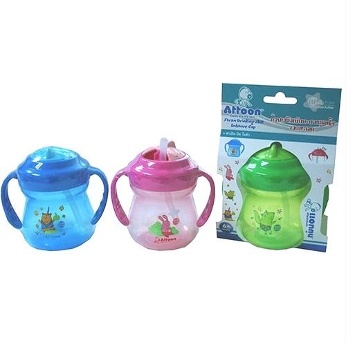 111102 ของใช้เด็กแก้วน้ำหัดดื่ม attoon แก้วเด็ก ใบละ