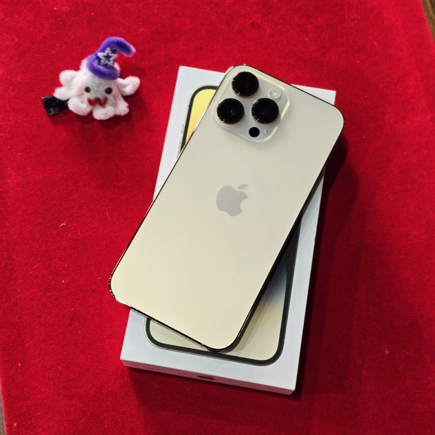 🪄 แวววาวมาก❕️🎼🌹 iPhone 14 Pro Max 128GB Gold 🔮🌙 ศูนย์แท้❕️ราคาคุ้ม❕️🎩