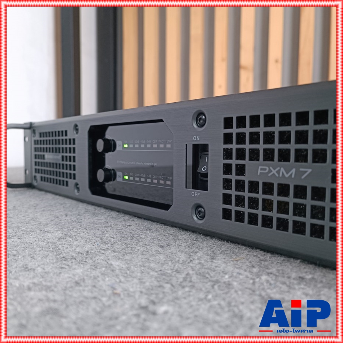 เพาเวอร์แอมป์ Soundstandard PXM-7 POWERAMP POWERAMP PXM7 เครื่องเสียง PMX 7 แอมป์ AMP เพาเวอร์ โรงงานเดียวกับ SAE เอไอ-ไพศาล +++