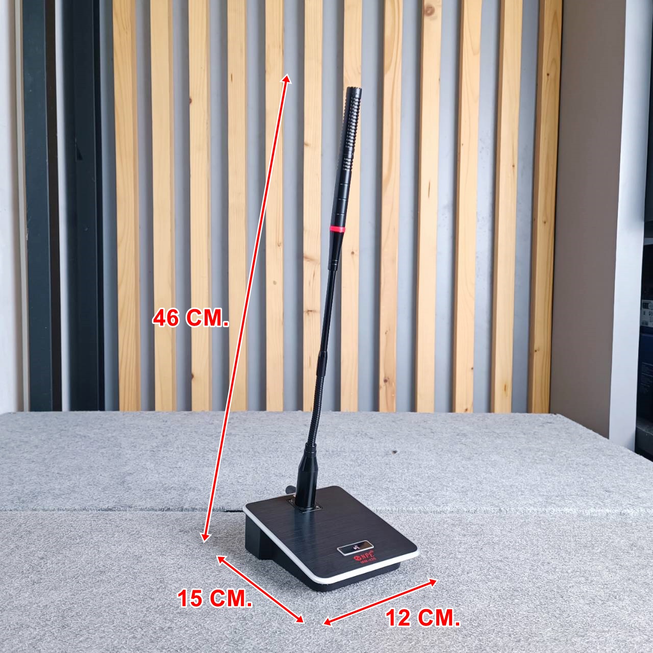 NPE MM-420 ไมค์ตั้งโต๊ะ ก้านยาว42เซน เอ็นพีอี รุ่น MM 420 ไมโครโฟน ไมโครโฟนแบบตั้งโต๊ะ ไมค์ประชุม พร้อมสาย MM420 เอไอ-ไพศาล