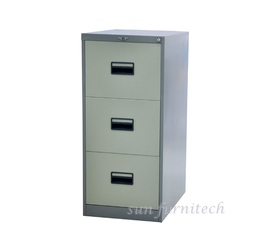 ตู้เก็บเอกสาร 3 ลิ้นชัก, ตู้ 3 ลิ้นชักเก็บเอกสาร, ตู้เหล็กเก็บเอกสาร 3 ลิ้นชัก Elegant รุ่น FD-03