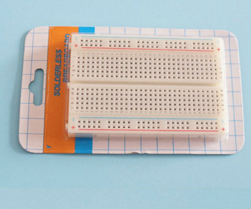 Mini Solderless Breadboard Bread Board 400 Holes Contacts Available Test Board 8.5*5.5CM