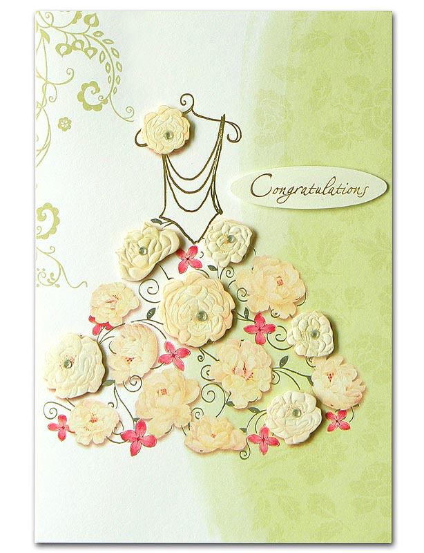 การ์ดแสดงความยินดี วันแต่งงาน Congratulations