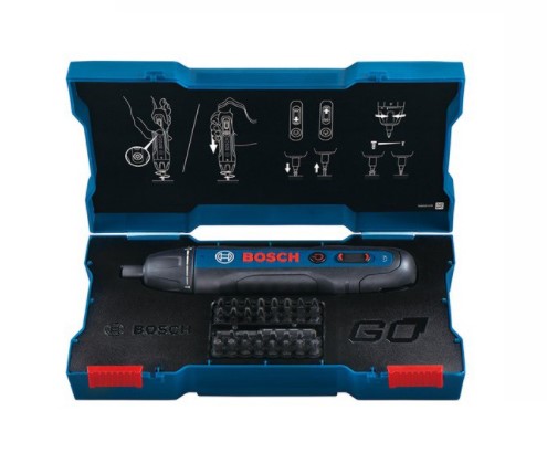 ไขควงไฟฟ้าไร้สาย รุ่น Bosch GO Kit Version II