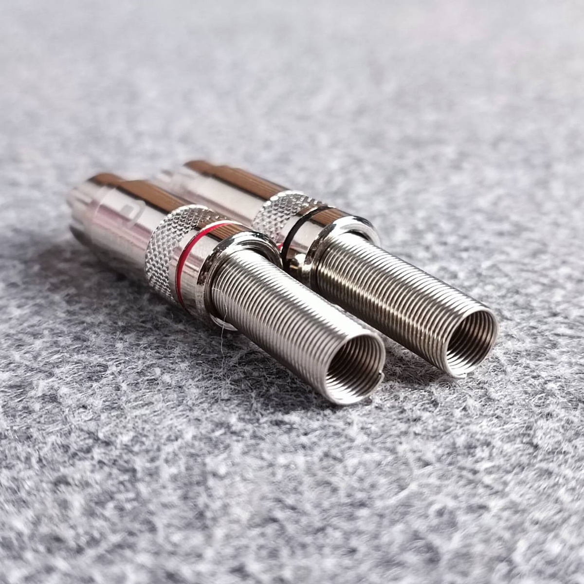 (1คู่ ดำ+แดง) RCA REAN NYS-366-0-2 แจ็คอาร์ซีเอตัวผู้ NEUTRIK ปลั๊ก RCA สำหรับเข้าสาย ต่อ สายสัญญาณ RCA เอไอ-ไพศาล