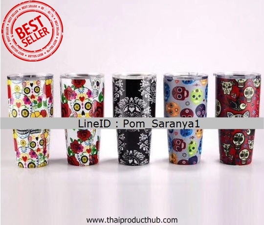 T95-005-CP-042_แก้วสแตนเลส,กระบอกน้ำ,สกรีนโลโก้,แก้วเยติ,แก้วเก็บความเย็นของพรีเมี่ยม