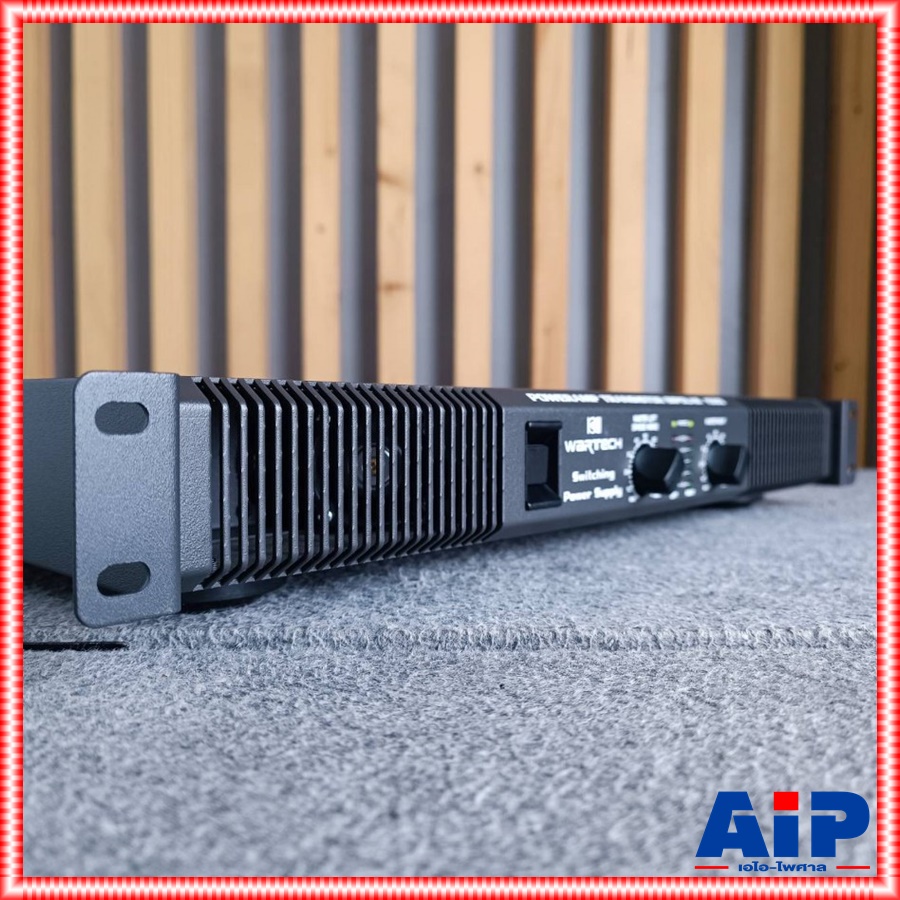 WARTECH 1500W BIPOLAR 1U POWER เพาเวอร์แอมป์ แอมป์ขยาย แอมป์ขยาย1500W แอมป์WARTECH เครื่องขยายเสียง เครื่องเสียง