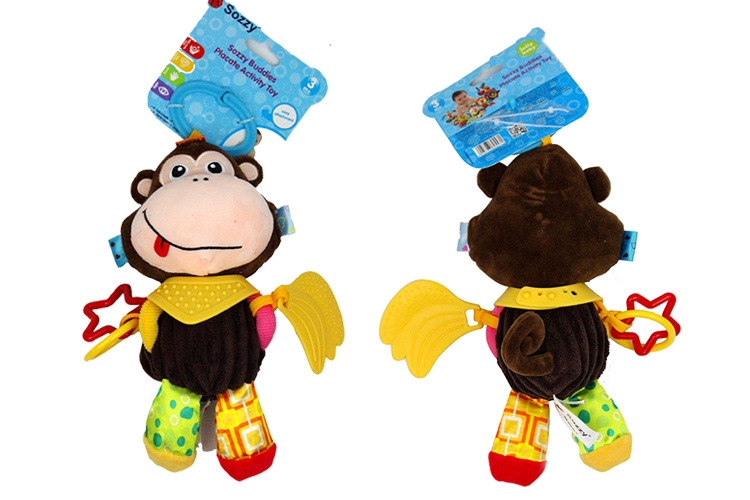 DCH78 ของเล่นเด็ก ตุ๊กตาผ้าแขวนเปลหรือรถเข็น Sozzy ชิ้นละ