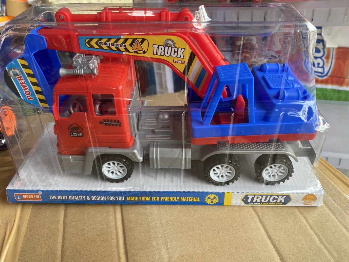 708-93 ของเล่นเด็กรถตักเล่นมือ รถของเล่น รถก่อสร้าง ปลีกคันละ