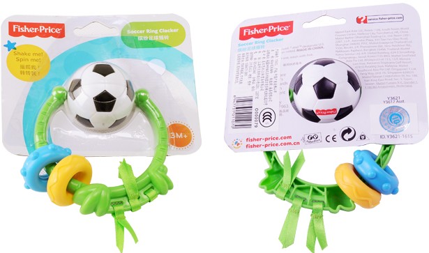 Y362 ของเล่นเด็กเขย่ามือ แบรนด์Fisher-Price(ฟิชเชอร์ไพรซ์) แท้ ชิ้นละ