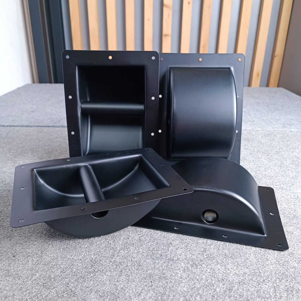 แพ็ค4อัน หูหิ้วลำโพงเหล็ก7104 22x16CM หูจับเหล็ก ตู้ลำโพง หูยกตู้ลำโพง เหล็ก หูหิ้วลำโพง อุปกรณ์ประกอบตู้ลำโพง เอไอ-ไพศาล