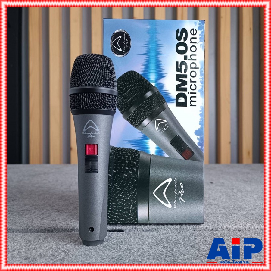 WHARFEDALE PRO DM-5.0S ไมค์สาย ไมโครโฟน Dynamic Microphone ไมโครโฟนไดนามิก DM 5.0S DM5.0S เอไอ-ไพศาล