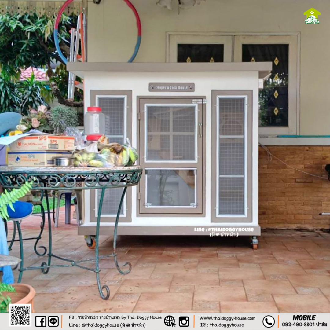 บ้านหมา บ้านแมว " 𝐁𝐎𝐗 𝐒𝐓𝐘𝐋𝐄 𝐁𝐘 𝐓𝐇𝐀𝐈 𝐃𝐎𝐆𝐆𝐘 𝐇𝐎𝐔𝐒𝐄