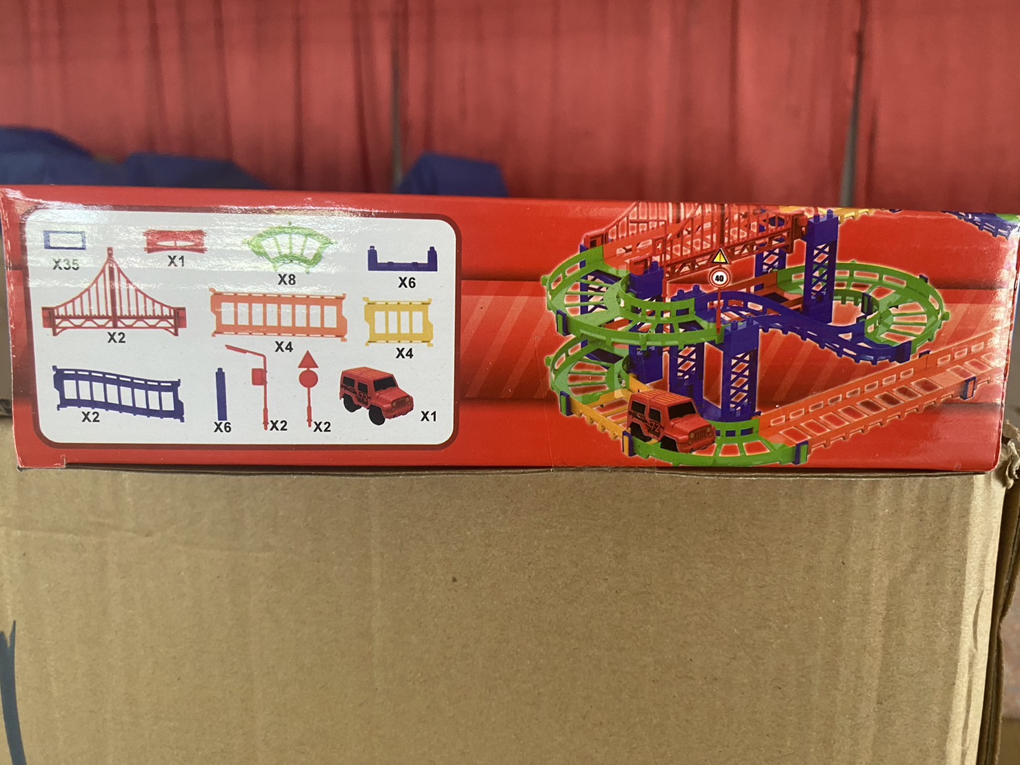 877-7CL รางรถของเล่น ชุดรถไฟพร้อมราง รถไฟใส่ถ่าน ปลีกกล่องละ