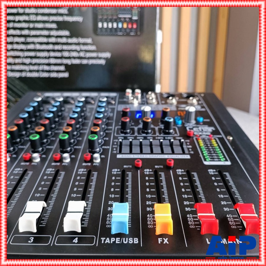 ของใหม่ ลดล้างสต็อค Ceflar CX-40 MIXER มิกเซอร์อนาล็อก มิกเซอร์ พร้อม เอฟเฟคแท้ รุ่น CX 40 CX40 เอไอ-ไพศาล