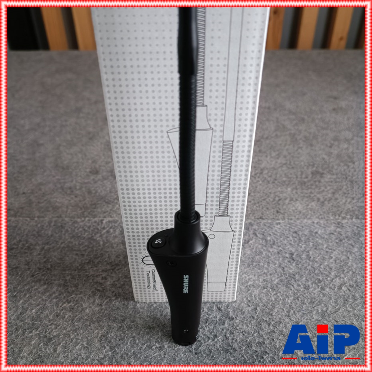 SHURE CVG18S-B/C-X เฉพาะก้านไมค์ มีสวิทปิด-เปิด ไมค์คอนเดนเซอร์ CVG18S B/C X ก้านไมค์ยาว18" ชัวร์ CVG18SB/CX +++ เอไอ-ไพศาล