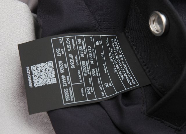 **do** เสื้อคลุม Zegna MOTORIN 100CC MICROFIBER BLOUSON สินค้าใหม่ ของแท้