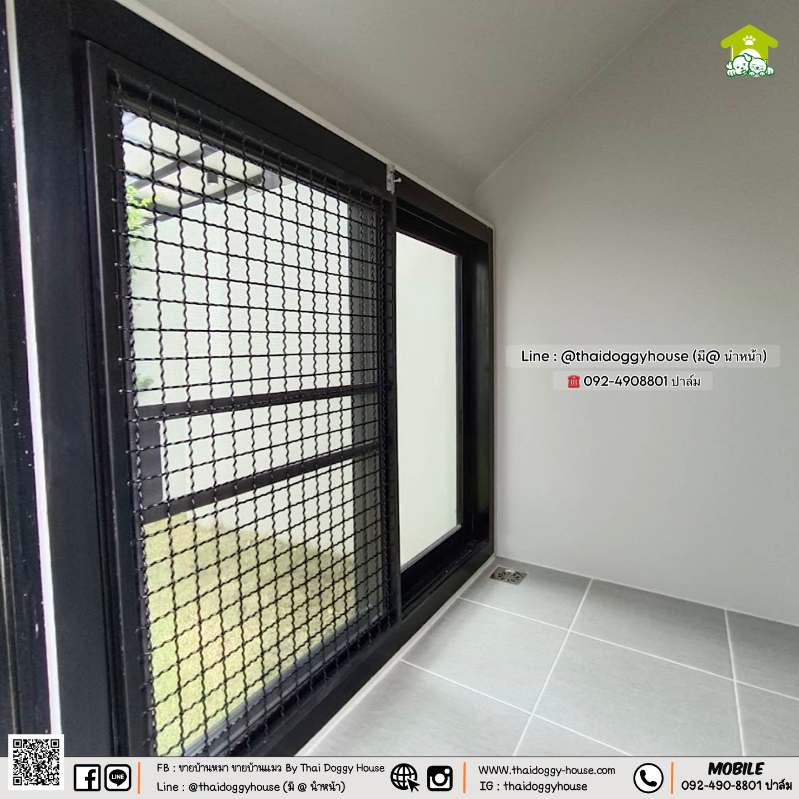 บ้านหมา บ้านแมว 𝐓𝐡𝐚𝐢 𝐝𝐨𝐠𝐠𝐲 𝐡𝐨𝐮𝐬𝐞🌳 ✨ แบบบ้าน 𝐌𝐔𝐉𝐈