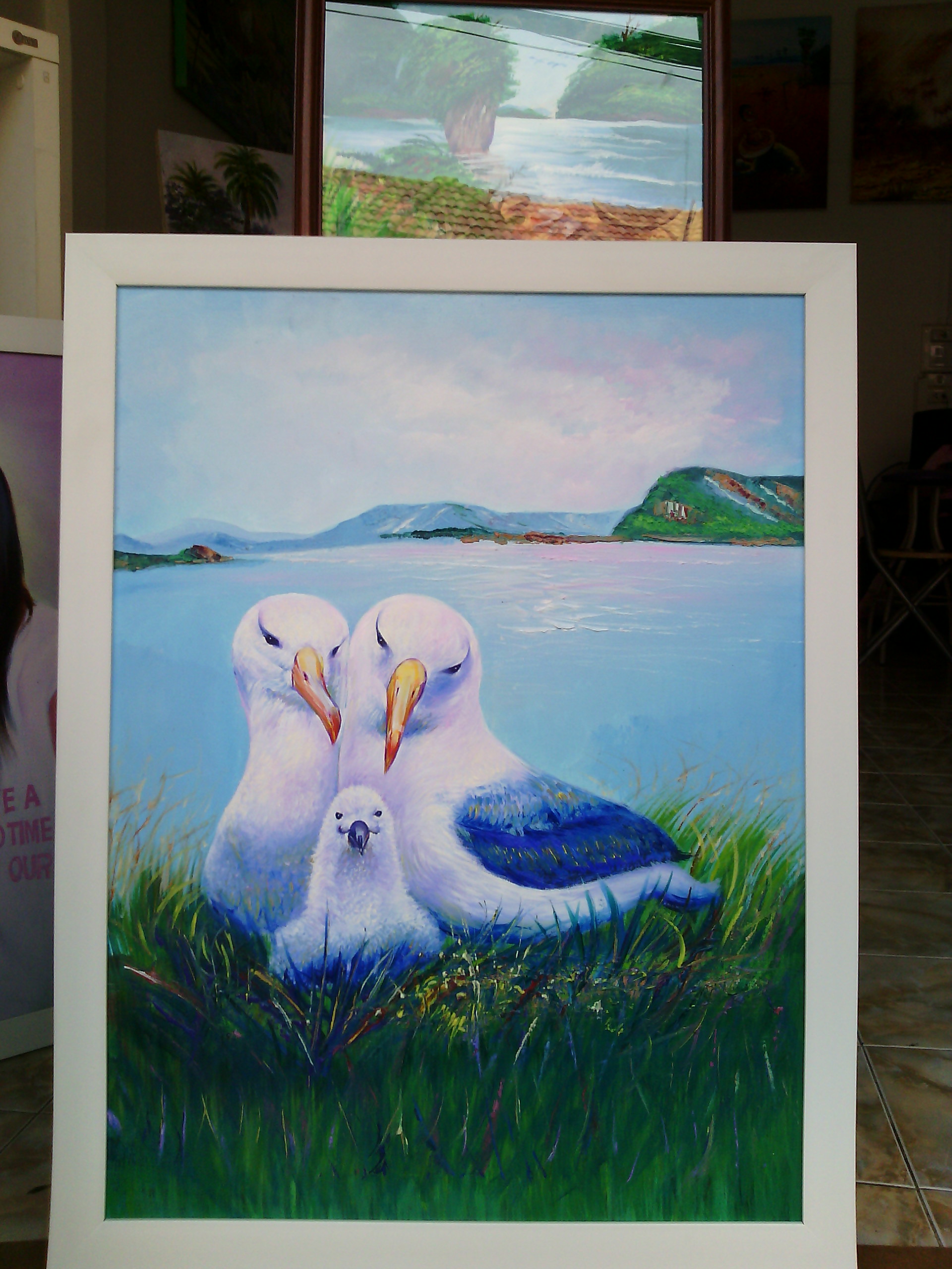 ครอบครัวนกที่อบอุ่น