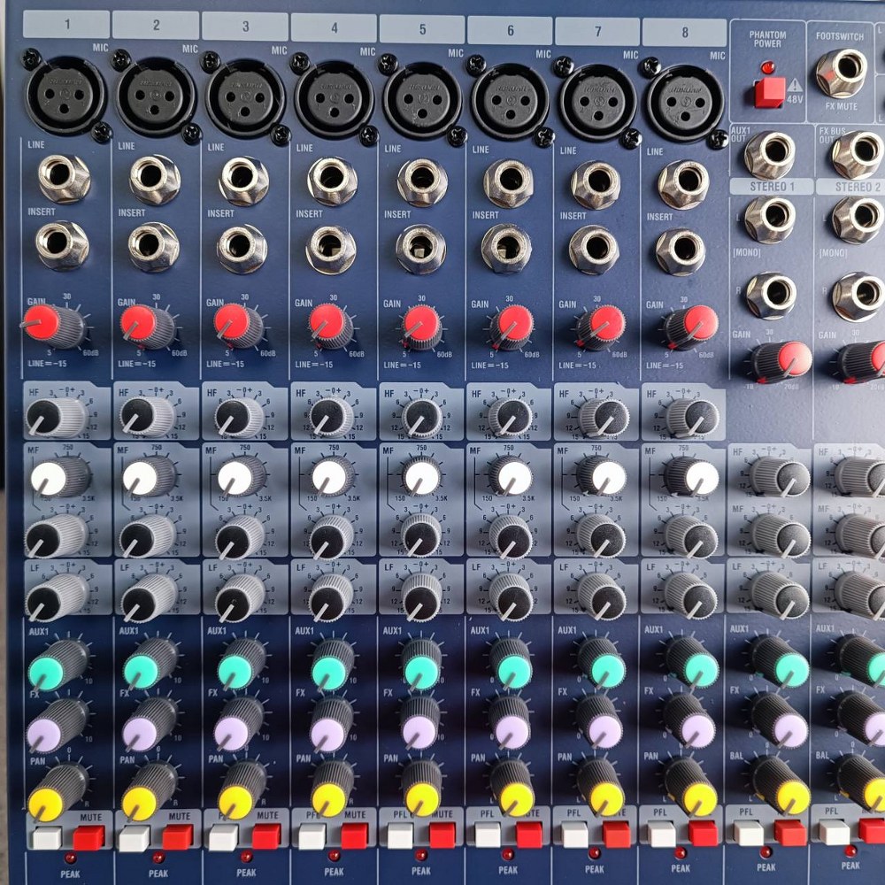 แถมฟรี ตัวรับบูลทูธ X PRO AUDIO MIX-12 MIXER อนาล็อกมิกเซอร์ เอฟเฟคในตัว เครื่องผสมสัญญาณเสียง มิกเซอร์ MIX 12 MIX12 เอไอ-ไพศาล
