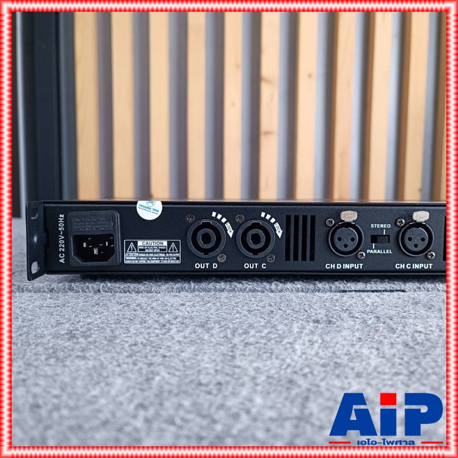 PROEUROTECH MA-4450 POWERAMP 1U 4CH พาวเวอร์แอมป์ แอมป์ขยายเสียง ซัพพลายแบบสวิทชิ่ง PROEURO TECH(โปรยูโร่ เทค) MA 4450 MA4450 เอไอ-ไพศาล