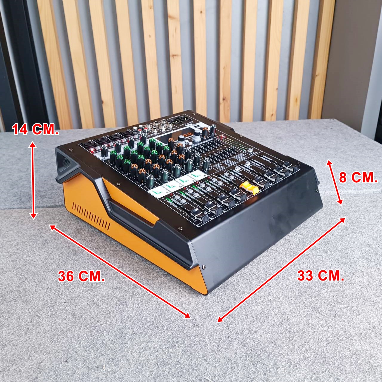 Ceflar PMX-350-2EQ POWERMIXER รุ่น PMX 350 2EQ เพาเวอร์มิกซ์เซอร์ PMX3502EQ เอไอ-ไพศาล