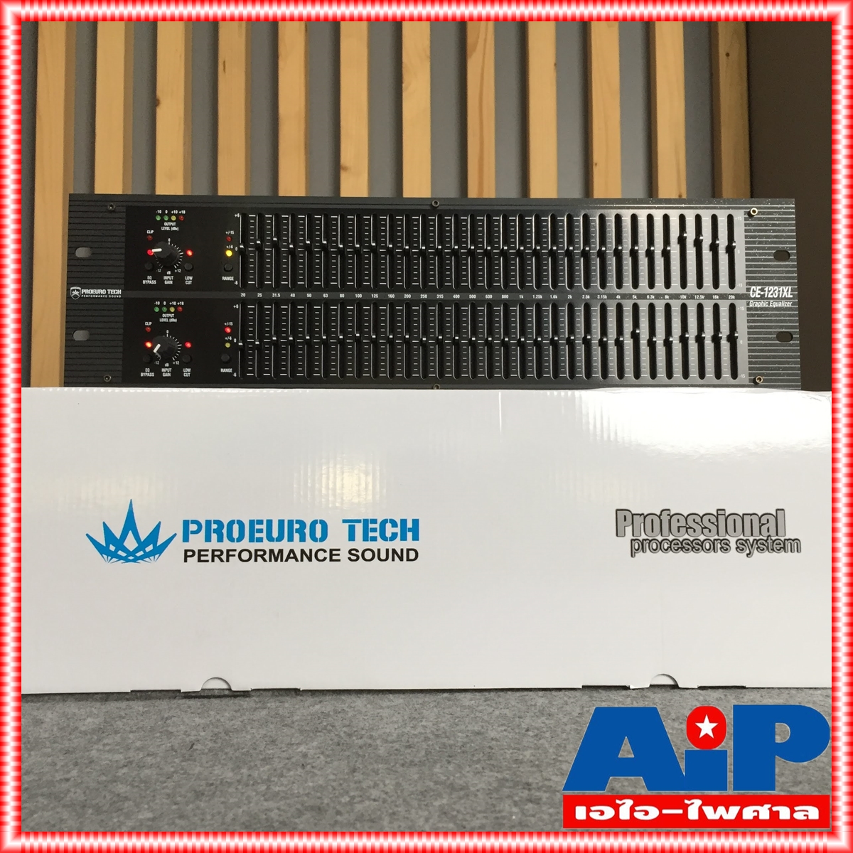 PROEUROTECH CE1231XL EQ PRO EUROTECH เครื่องปรับแต่งสภาพเสียง EQUALIZER CE 1231 XL เอไอ-ไพศาล
