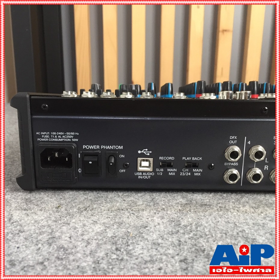 ALTO LIVE-2404 MIXER เครื่องแต่งเสียง เครื่องปรับแต่งเสียง เครื่องเสียง มิกเชอร์ มิกซ์ LIVE 2404 LIVE2404 เอไอ-ไพศาล