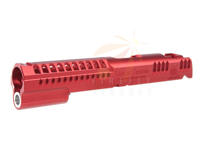 AIRSOFT MASTERPIECE 5.1 SLIDE (LIMCAT CUSTOM) FOR TOKYO MARUI HI-CAPA / 1911 - RED