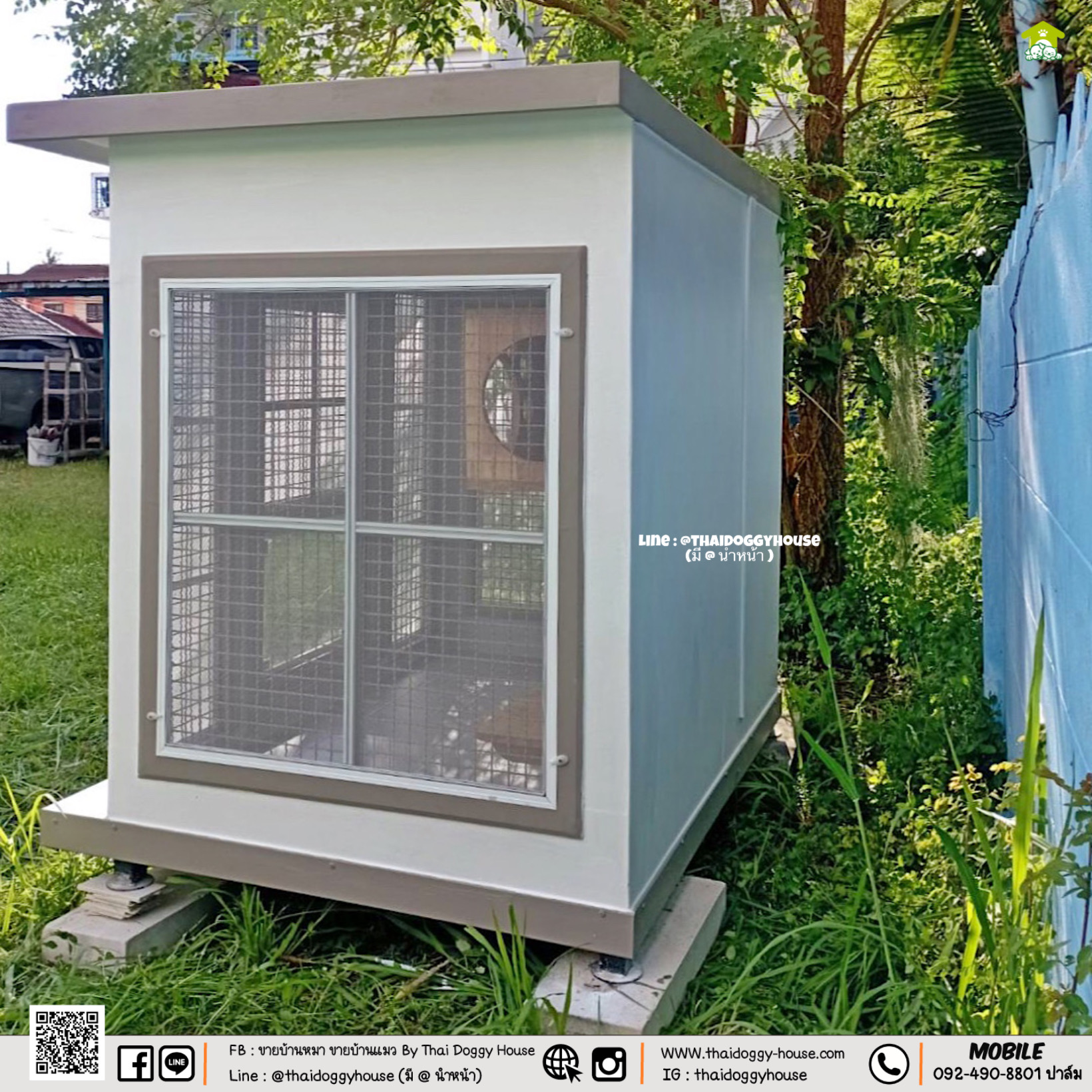 บ้านหมา บ้านแมว " 𝐁𝐎𝐗 𝐒𝐓𝐘𝐋𝐄 𝐁𝐘 𝐓𝐇𝐀𝐈 𝐃𝐎𝐆𝐆𝐘 𝐇𝐎𝐔𝐒𝐄 "