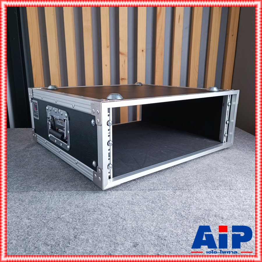 COMPACT RACK BM-3 เปลือยหน้า-หลัง ลึก19นิ้ว สีดำ (ไม่มีฝาปิด) คอมแพ็ค แร็ค BM3 แร็คเครื่องเสียง แร็คเปลือย แร็คแอมป์ เอไอ-ไพศาล