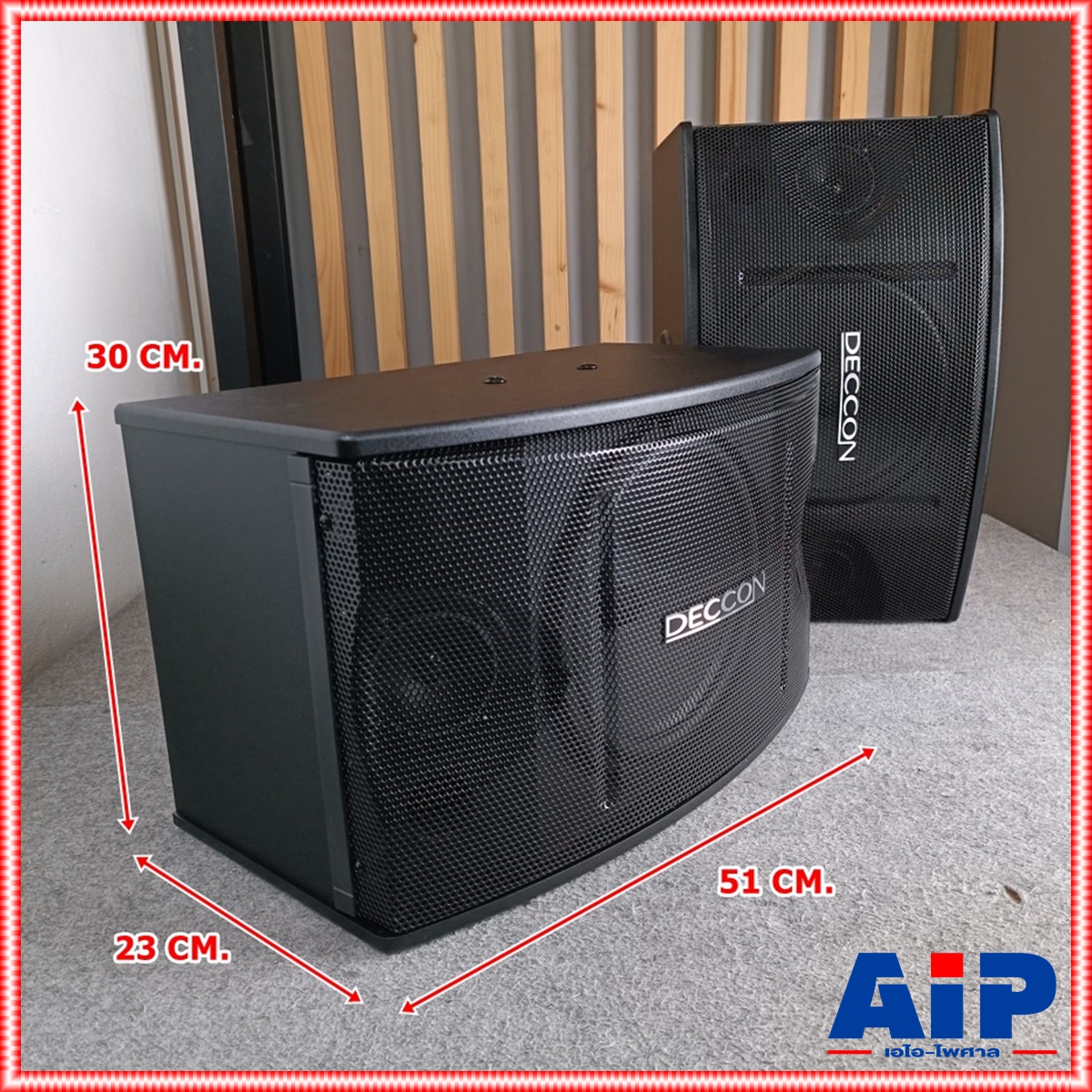 1คู่ DECCON KTV-10 ตู้ลำโพงคาราโอเกะ 10นิ้ว เดคคอน KTV 10 ตู้ลำโพงคาราโอเกะ KTV10 DEC CON ตู้ลำโพง ลำโพง คาราโอเกะ ดอกลำโพง 10นิ้ว เอไอ-ไพศาล