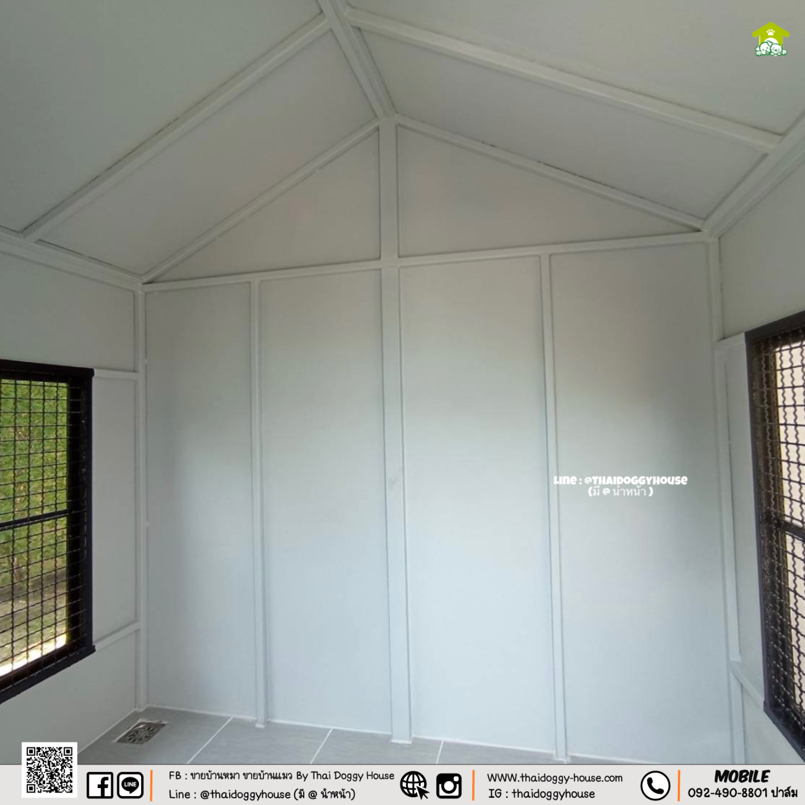 ✨ 𝗠𝗜𝗡𝗜𝗠𝗔𝗟 𝗦𝗧𝗬𝗟𝗘 ✨ บ้านหมา บ้านแมว " 𝐓𝐇𝐀𝐈 𝐃𝐎𝐆𝐆𝐘 HOUSE