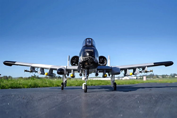 เครื่องบินไฟฟ้า ตัวลำ+ชุดไฟ FMS EDF Jet Twin 70mm A‑10 Thunderbolt II V2 PNP Rc เครื่องบินบังคับ