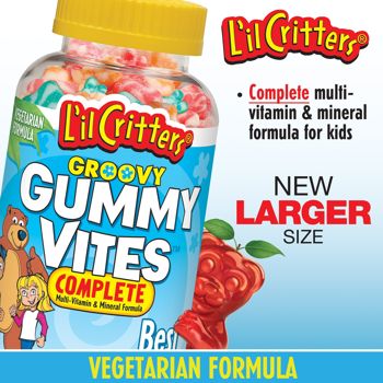 "Lil Critter" วิตามินรวม 275 เม็ด -ยอดขาย #1--เพื่อให้เด็กได้สารอาหารครบถ้วน