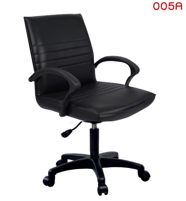 เก้าอี้สำนักงานพนักพิงเตี้ย มีท้าวแขน elegant รุ่น EL-005A