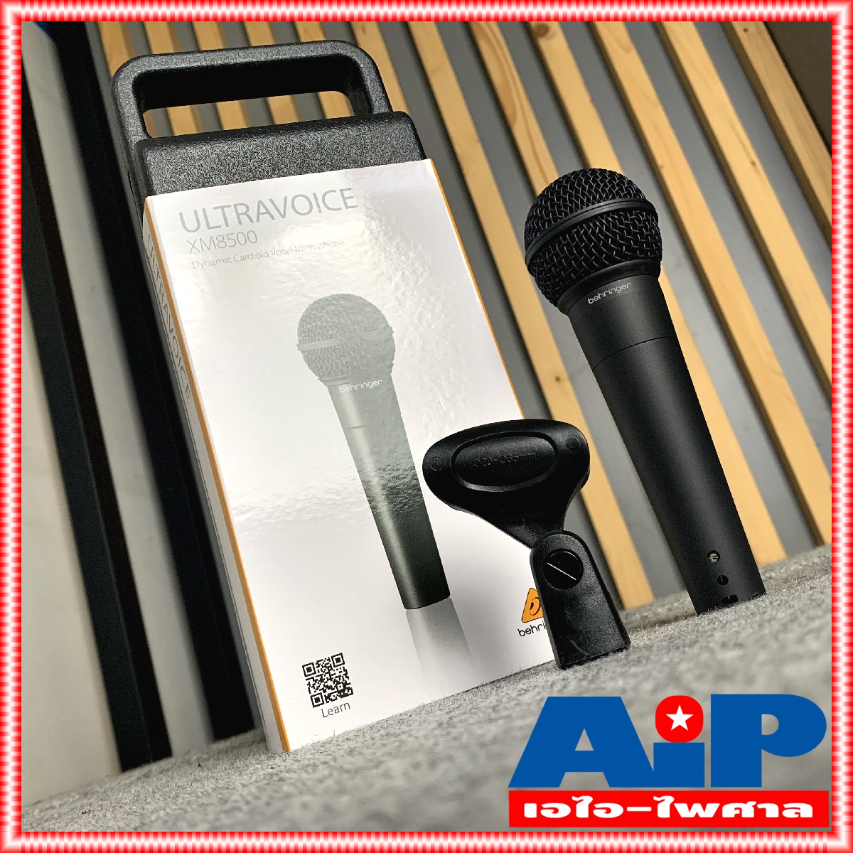 ไม่แถมสาย BEHRINGER XM-8500 ไมค์โครโฟน แบบสาย ไมค์ร้องเพลง XM 8500 ไมค์ สาย XM8500 คาราโอเกะ ร้องเพลง เอไอ-ไพศาล +++