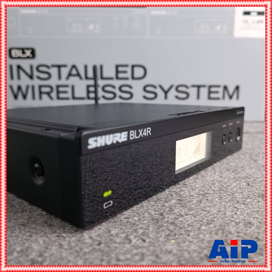 SHURE BLX24RTH/B58-Q12 ไมค์ลอย ไมโครโฟนไร้สาย ไมค์ลอยแบบไมค์เดี่ยว BLX 24 RTH / B 58 Q 12 BLX24RTH/B58Q12 เอไอ-ไพศาล +++