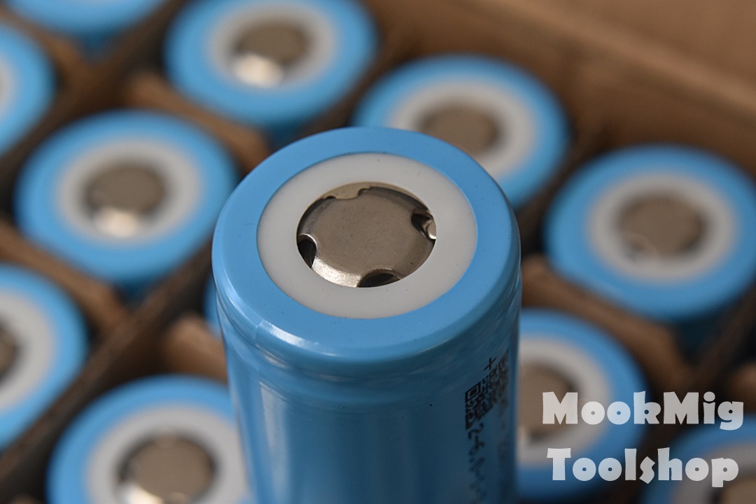 แบตฟอสเฟต 3.2V Lifepo4 32700 6Ah สีฟ้า (มีผลเทส) 3C แบต lithium phosphate เหมาะทำโคมไฟโซล่าเซล แหล่งพลังงานขนาดเล็ก