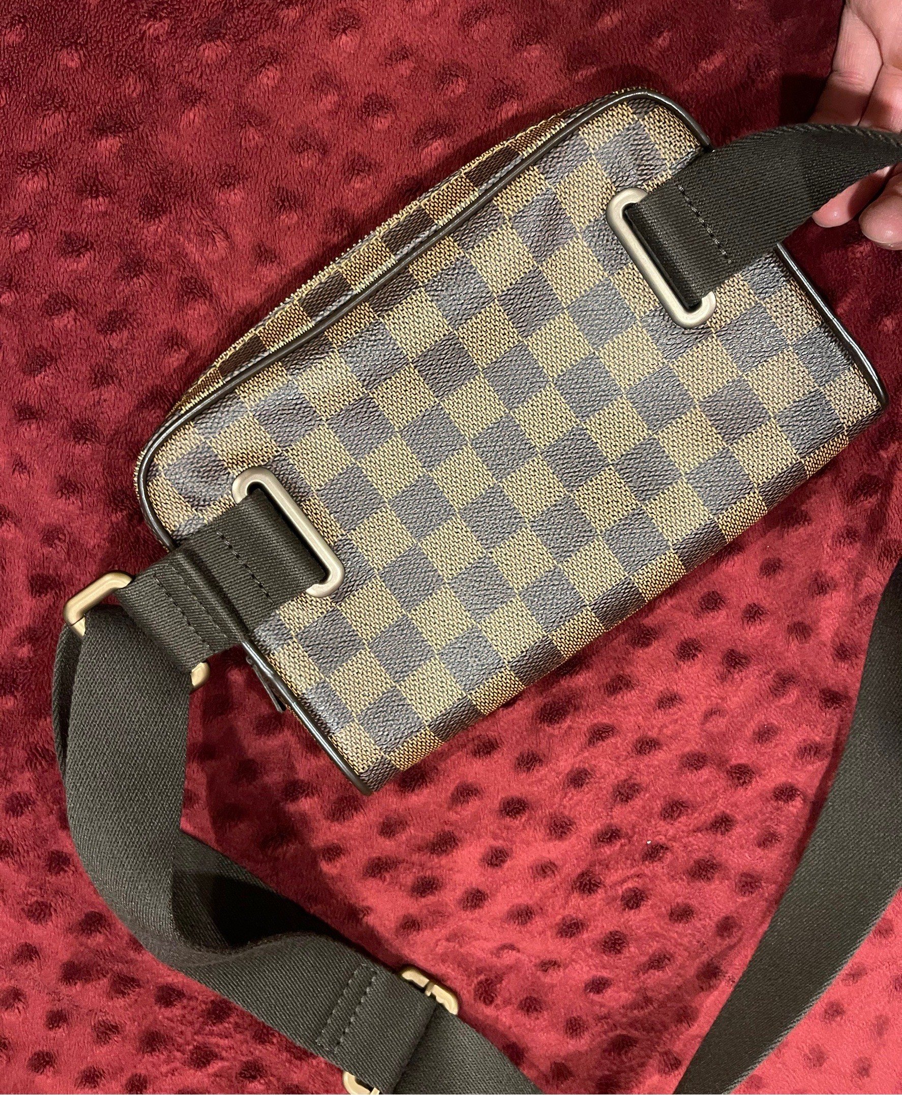 Louis Vuitton Bumbag Booklyn Damier Canvas กระเป๋าคาด-อก ของใหม่ (ไม่เคยใช้งาน)