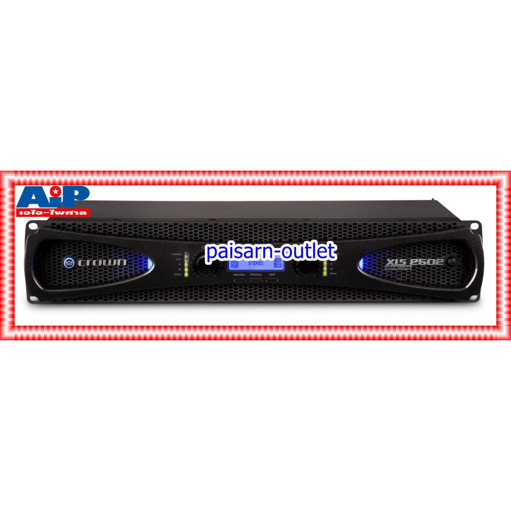 **สินค้าพรีออเดอร์ กรุณาติดต่อแอดมิน** CROWN XLS2502 power เพาเวอร์ เพาเวอร์แอมป์ แอมป์ แอมป์ขยาย เครื่องเสียง เครื่องขยายเสียง เอไอ-ไพศาล +++