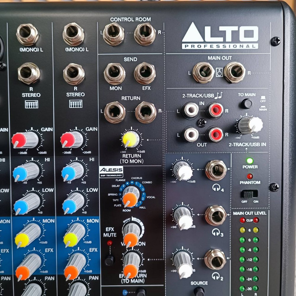 มิกเซอร์ ALTO TRUEMIX800FX mixer TRUE MIX 800 FX อัลโต้ mix สเตอริโอมิกเซอร์ ออกมาทดแทน ZMX122 ZMX122FX +++