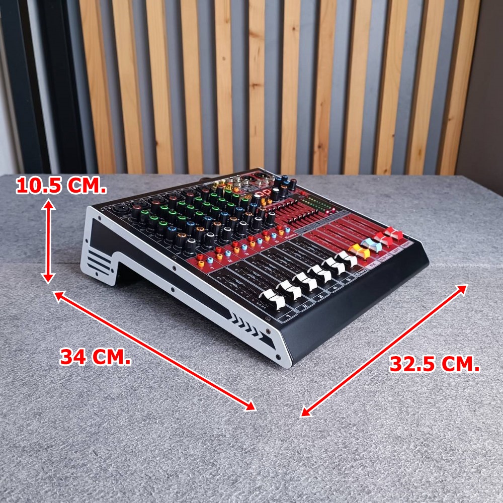 IPLEX IPM-06P MIXER IPM 06P IPM06P มิกเซอร์ เครื่องเสียง เครื่องปรับแต่งเสียง มิกซ์ เอไอ-ไพศาล