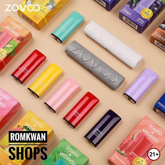 📌โปรเครื่อง2 หัว10 Zovoo x Voopoo C1 Pod เครื่องแถมหัวน้ำยา‼️