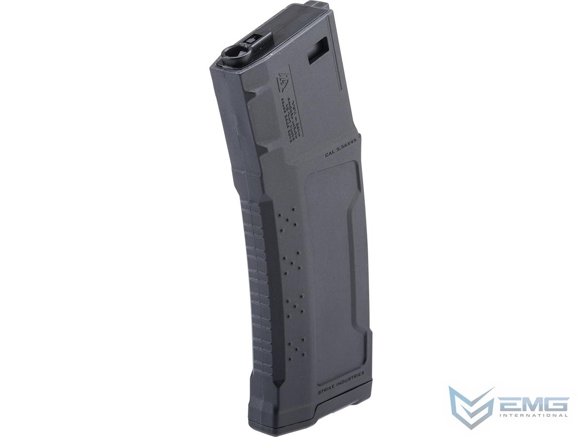 EMG Strike Industries Licensed 220rd Mid-Cap Magazine for M4 AR-15 Series Airsoft AEG Rifles (Color: Black)